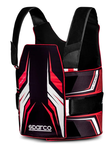 Sparco_K-Track_Rib_Protector_Black/Red_Image